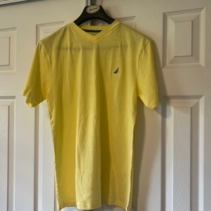 Youth XL Nautica v-neck yellow young men